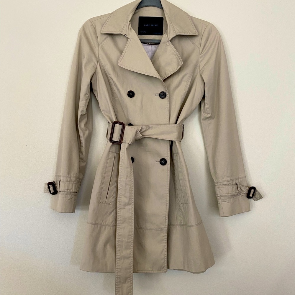 Lightweight Classic Trench- Zara Basics